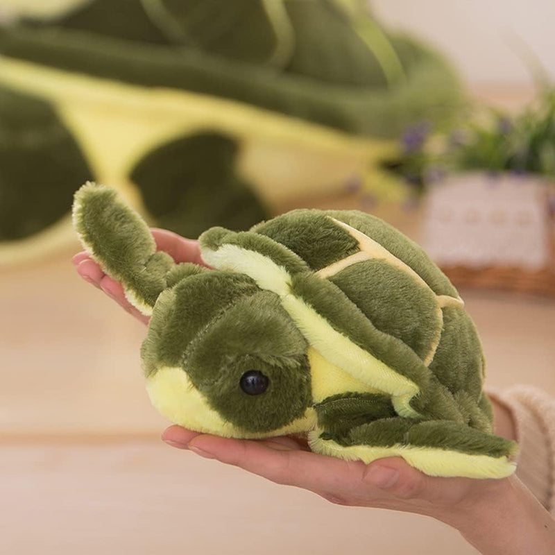 Uposao Schildkröte Kuscheltier, 50CM Grün Plüschschildkröte Spielzeug Grosse Schildkröte Plüschtier