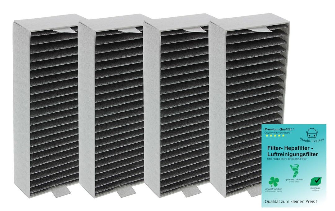 4x Filter kompatibel mit Bosch PXX895D66E/01 Aktivkohlefilter Ersatzfilter für Dunstabzugshauben Uml
