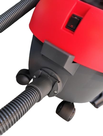 S10 Staubsauger 850 Watt - Staubsauger mit Kabel (10m) rot, Trockensauger