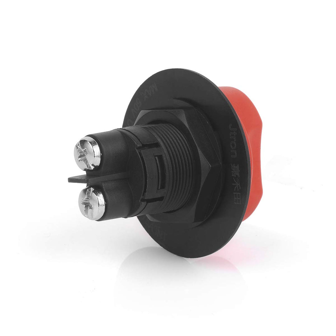 Jtron batterieschalter trennschalter motorrad 50A an-aus batterieschalter 12v-50v mini mit 10AWG Kab