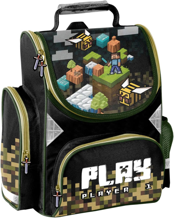 7er Set Schulranzen Ranzen Tornister Schulrucksack Federmappe Turnbeutel Turnsack Brotdose Trinkflas