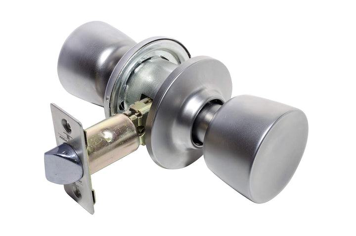 Tesa Assa Abloy TULIPA 3505U0CM Türknauf-Set Chrom matt Funktion 05 Tulpia Lampenschirm Chrom, Matt