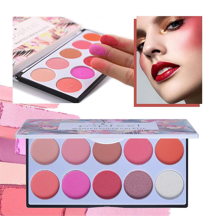 Professionelles Make-up Sets, MKNZOME 34St Schminke Starter Kit mit Schminktasche Tragbare Reise Mak