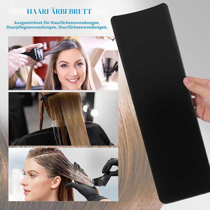 Haarfärbebrett Professionelles Balayage Strähnenbrett Für Salon Und Zuhause Leichtes Haarfärbe-Paddl