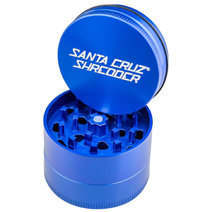 Santa Cruz Aktenvernichter Mahlwerk mit Cali Crusher Pollen Press Medium blau, Medium Blau