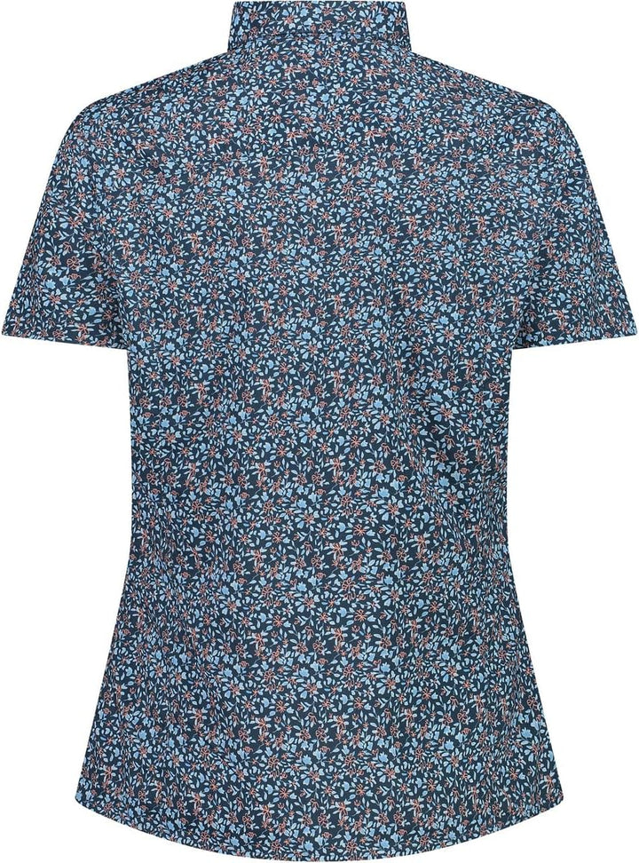 CMP Damen Bluse Outdoorbluse Hemd 40 07yn Blue-c.blue-sunrise, 40 07yn Blue-c.blue-sunrise