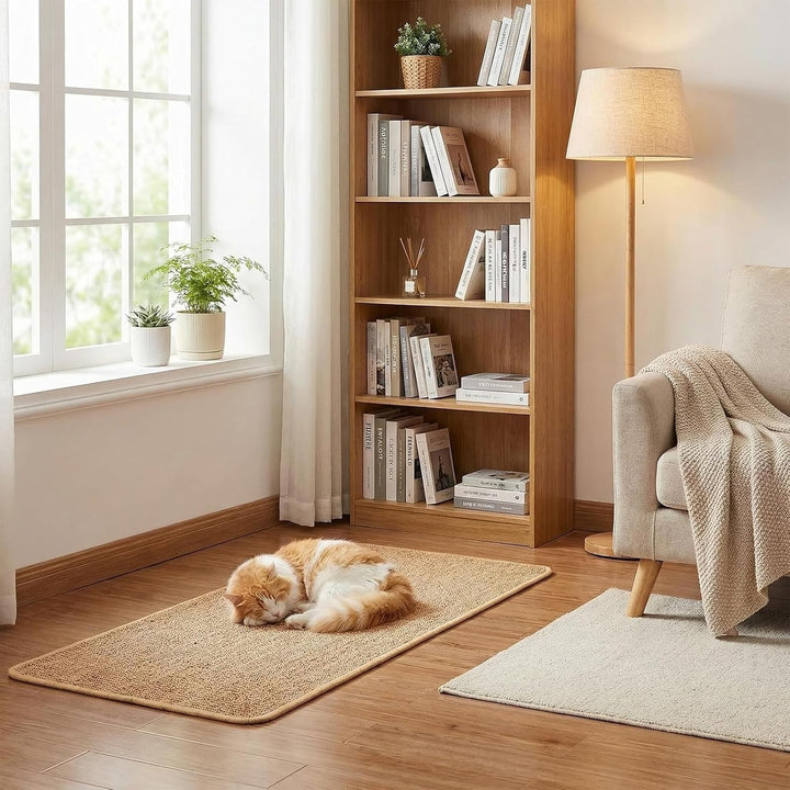 2 Stück Kratzmatte Katze 40x100CM Kratzbretter Natürliche Sisal Kratzmatte Katzenkratzmatte Kratzsch