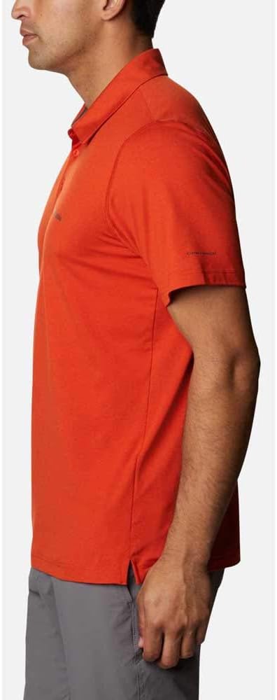 Columbia Poloshirt Herren, Tech Trail Bonfire M, Bonfire M