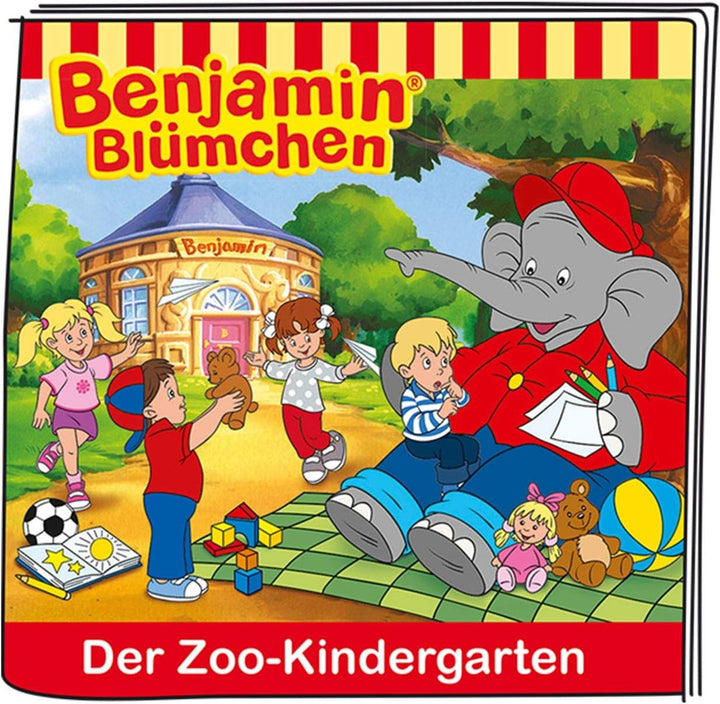 tonies Hörfiguren für Toniebox, Benjamin Blümchen – Der Zoo-Kindergarten, Hörspiel für Kinder ab 3 J