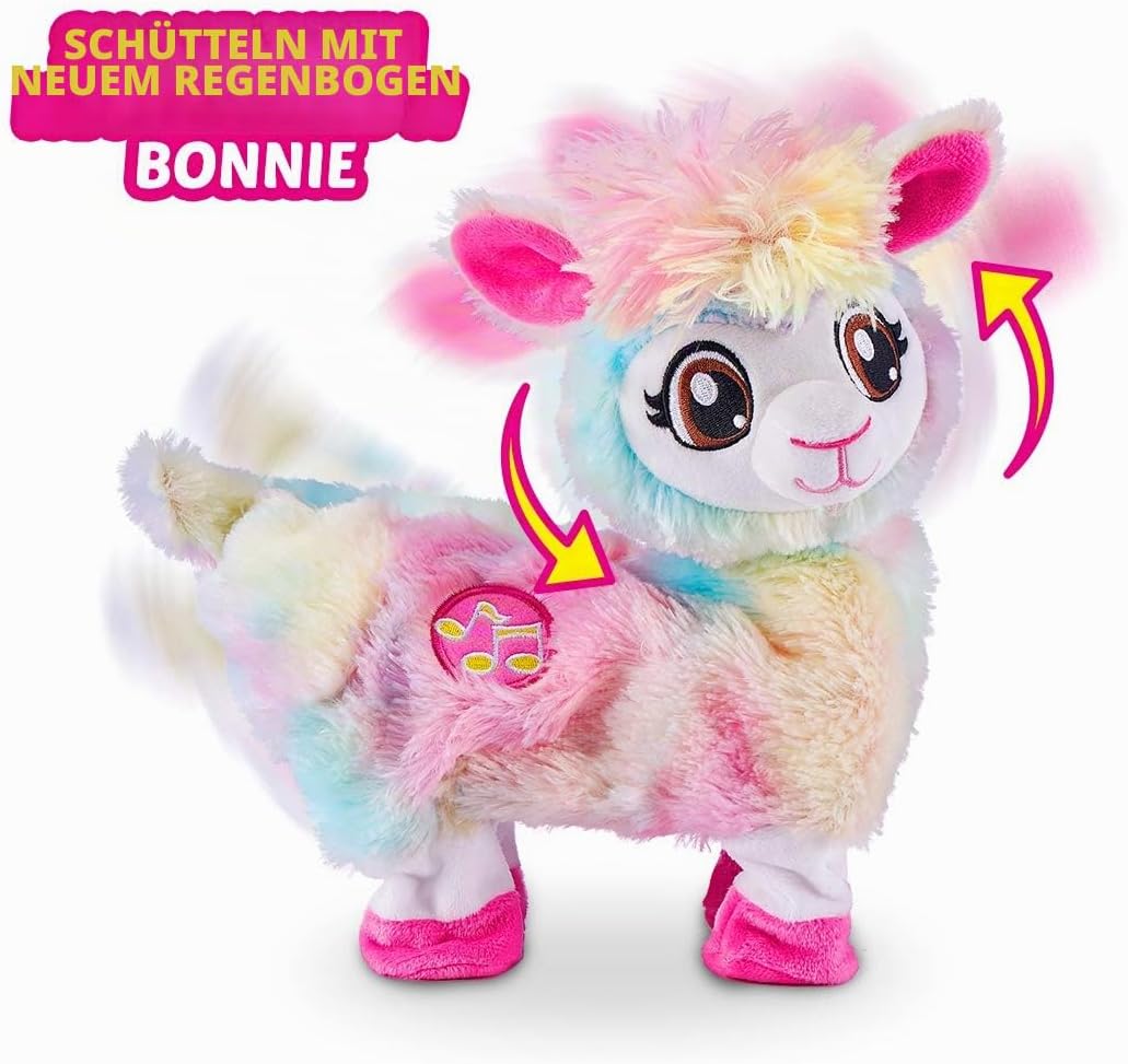 Zuru 9518 The Booty Rainbow Bonnie die Beute Shakin' Llama, ab 3 Jahren, Gemischt