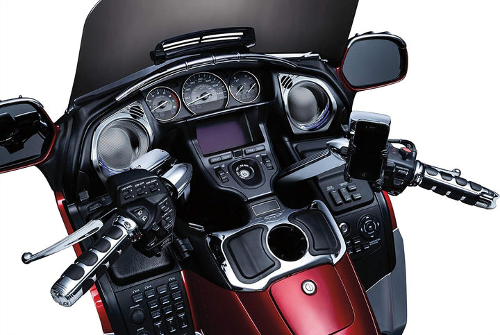 Kuryakyn 1698 Motorrad-Zubehör: Kupplung/Bremsstange-Halterung, Tech-Connect-Halterung, GPS-Geräte/T