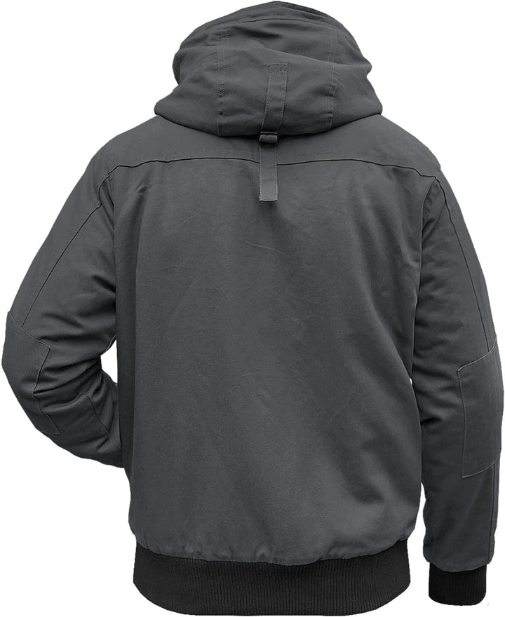 Brandit Winterjacke Grizzly mit Futter Hooded Parka M Anthrazit, M Anthrazit