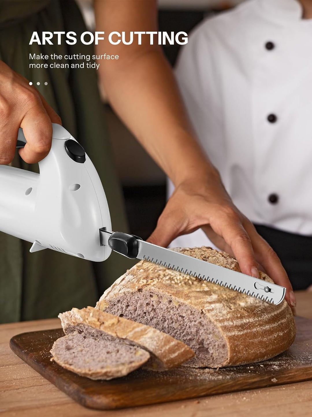 Reemix Elektromesser Küche Elektrisches Messer für Fleisch Küchenmesser Elektrisch für Gefriergut, n