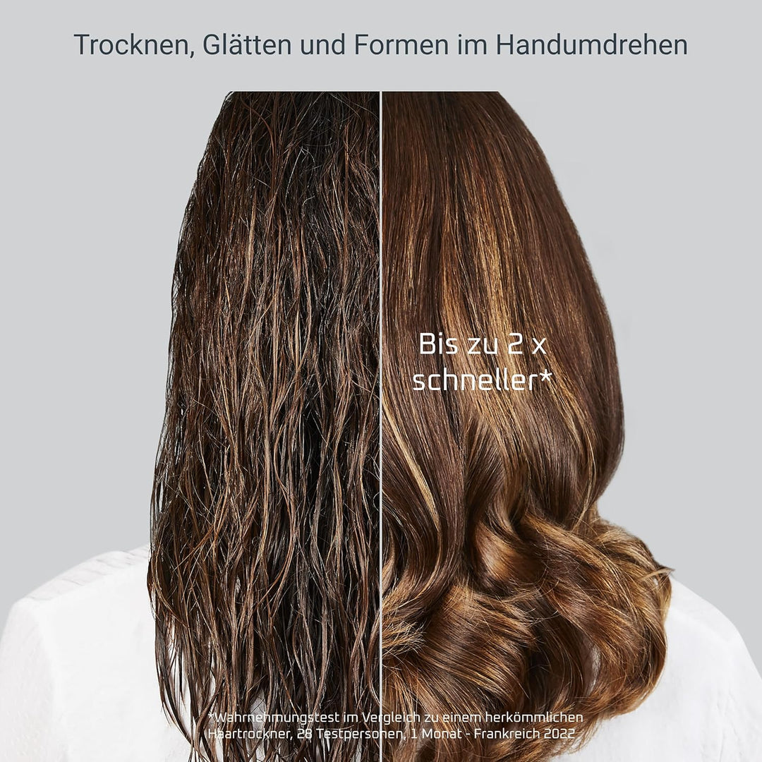 Rowenta Express Style 4-in-1 Warmluftbürste, inkl. 4 Aufsätze, Keramikbeschichtung, Care-Einstellung