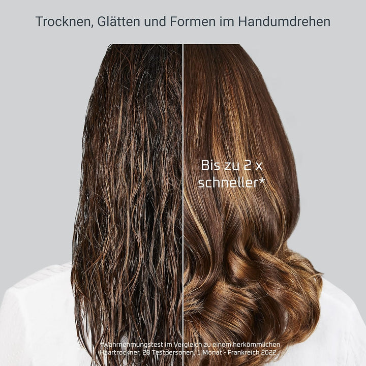 Rowenta Express Style 4-in-1 Warmluftbürste, inkl. 4 Aufsätze, Keramikbeschichtung, Care-Einstellung