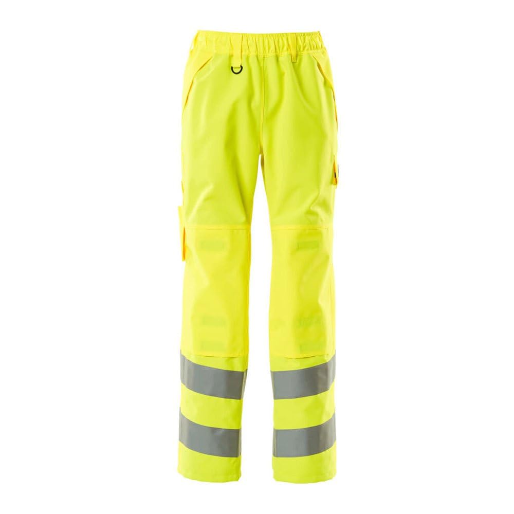 Mascot 15590-231-17-3XL Arbeits Überziehhose mit Knietaschen Klasse 2, Hi-vis gelb, 3XL, 3XL
