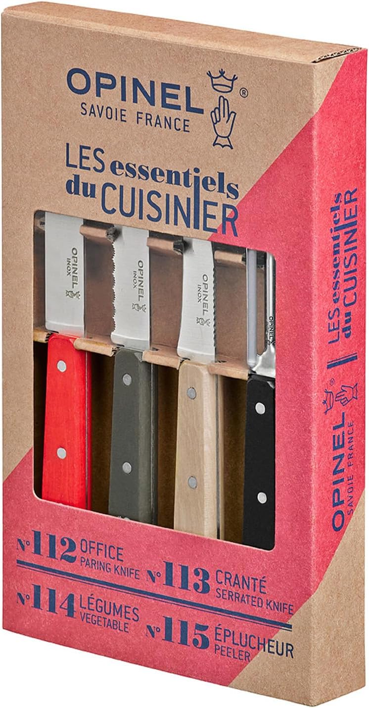 Opinel K�chenmesser Set Bunt Primavera 4-teilig One Size 4, One Size 4