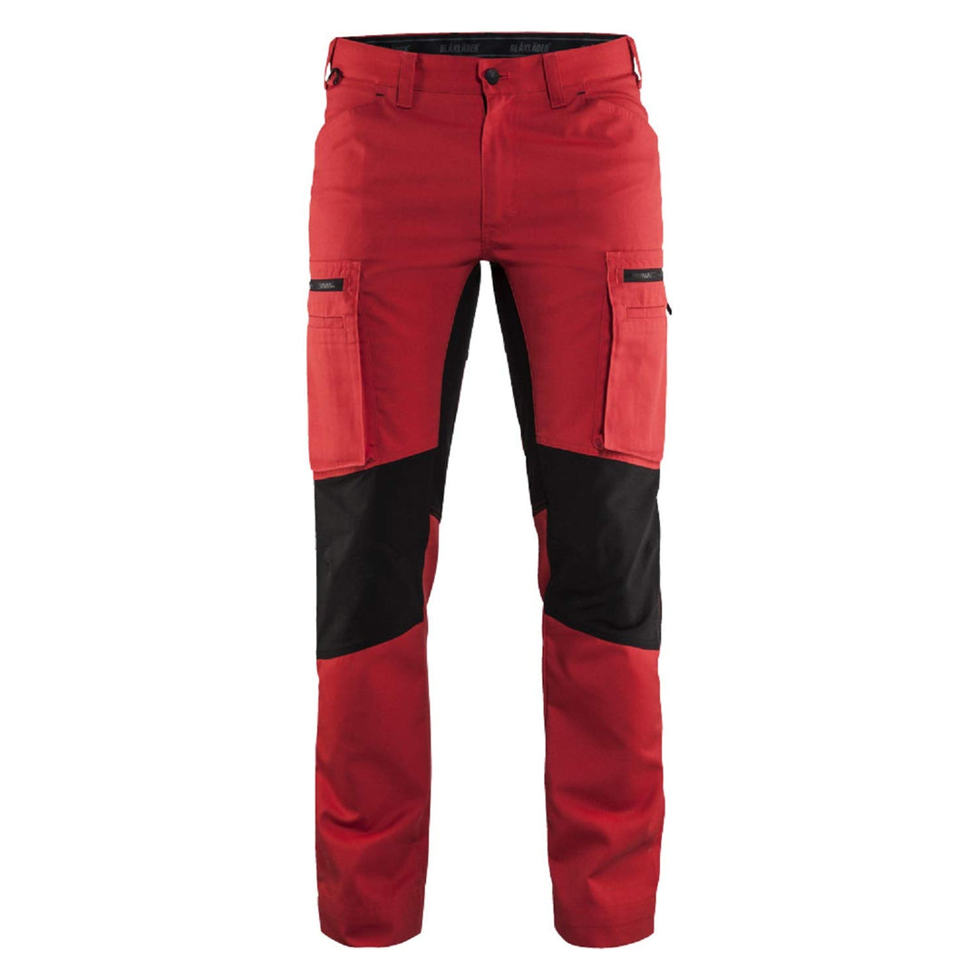 Blåkläder 14591845 Diensthose Stretch, Rot / Schwarz, C52 Red / Black C52, Red / Black C52