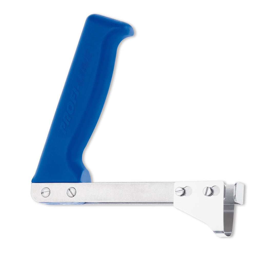 Giesser Rippenzieher - Grifffarbe blau - Rippenlöser inkl. 20 mm Edelstahlklinge - zum einfachen Aus