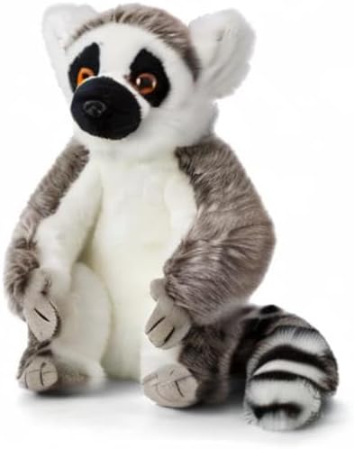 WWF Plüschtier Lemur (23cm), besonders Flauschige und lebensechte Plüschtierkollektion des WWF, hohe