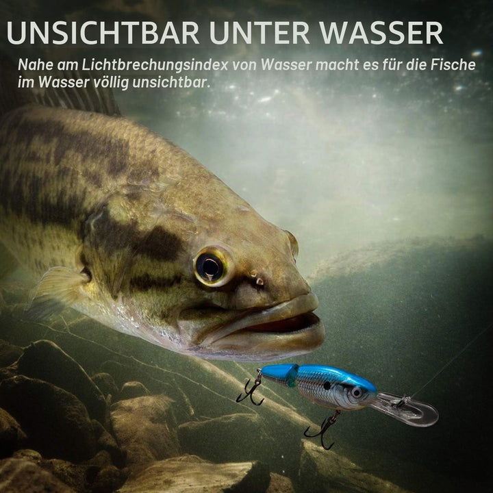 Seaknight 100% Fluorocarbon Einzelsaiten Angelschnur 100m/110yds Karpfen Angeln Monofilament Nylon s