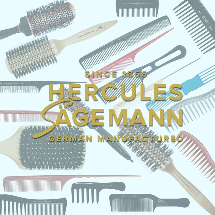 HERCULES SÄGEMANN - Vent Brush (breit) | Haarbürste zum sanften Entwirren und Massieren. Haarbürste