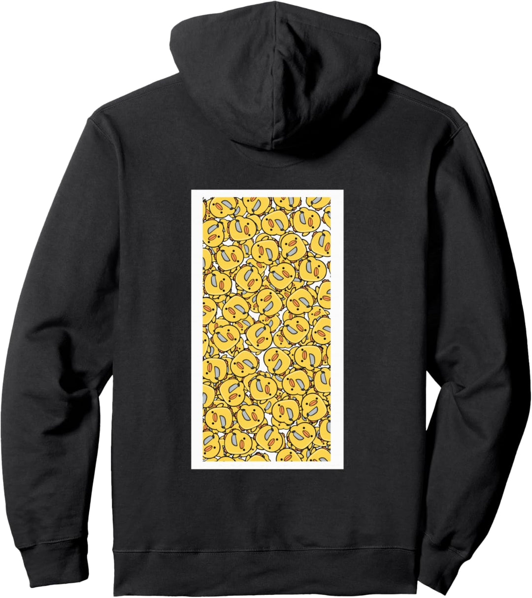 Böse Ente Messer gelbe Gummiente Pullover Hoodie