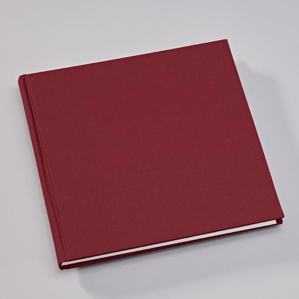 Semikolon 353525 Gästebuch - 25 x 23 cm - mit 180 blanko Seiten zum Selbstgestalten, Lesezeichen - b