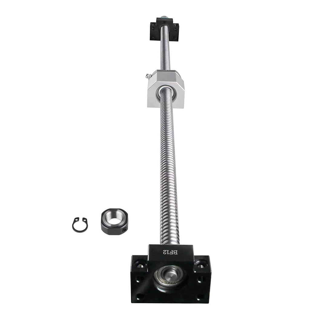 CNCMANS SFU2005 Kugelumlaufspindel, SFU2005 1000mm Edelstahl Ball Screw Gewindespindel mit Bearbeite