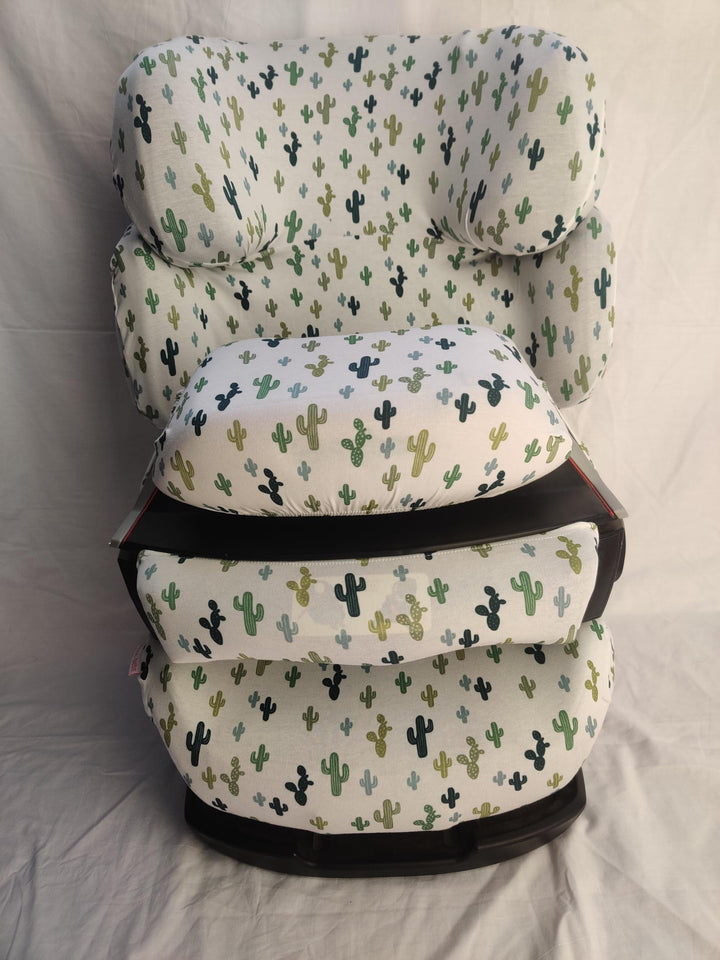 moon-bebe Bezug kompatibel mit Cybex Pallas, Silver Pallas Fix und Pallas 2 Fix (weiss)