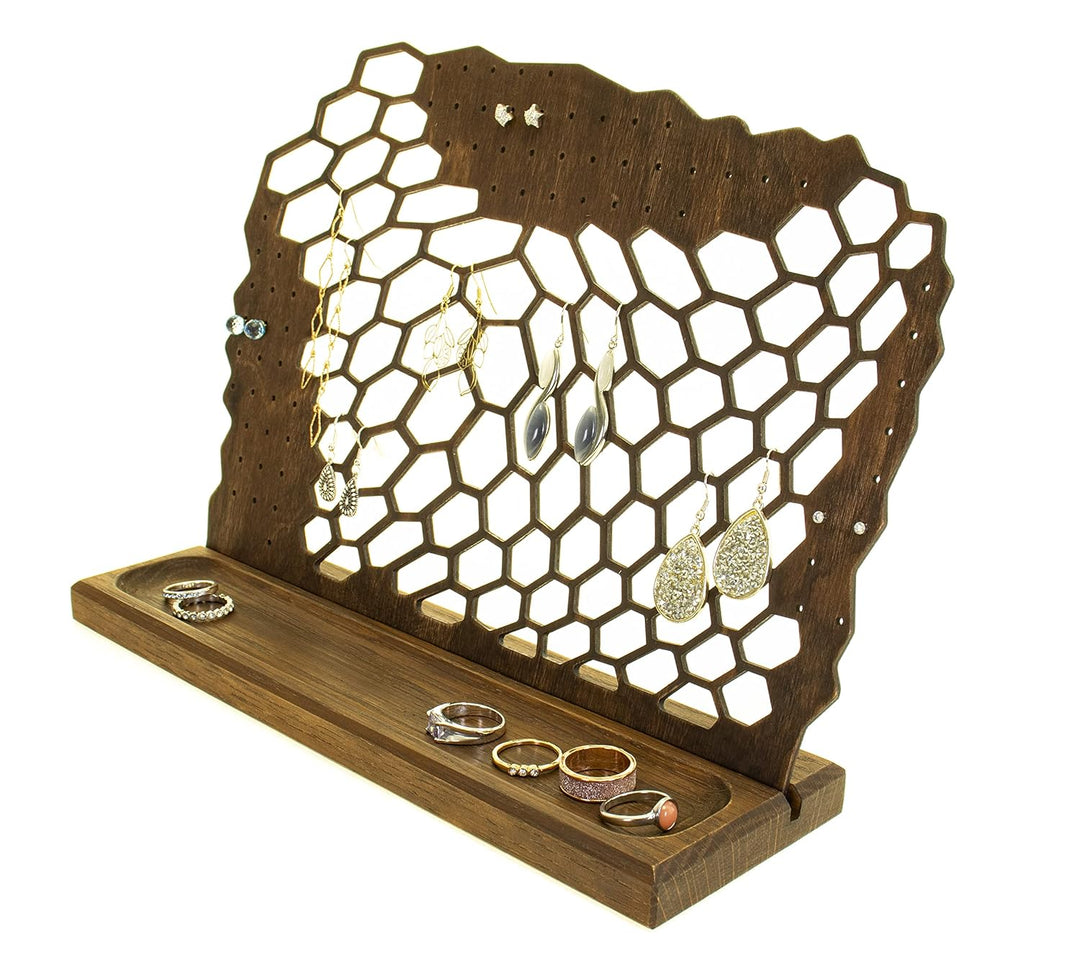 Ohrringhalter – Ohrringständer – Schmuckständer für Ohrringe und Ohrstecker – Handmade in