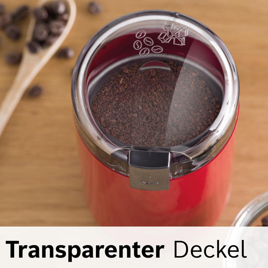 Bosch TSM6A014R Kaffeemühle, Rot Rot Single