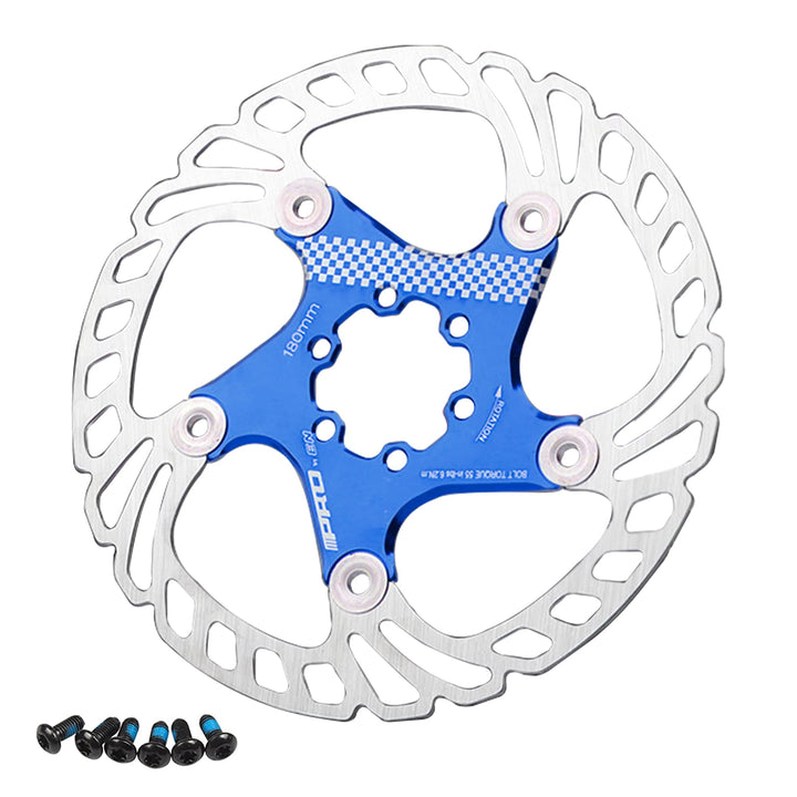Fahrradscheibe Bremsscheibe, 203mm Fahrradbremsscheibe Mountainbike Schwimmbremse Scheiben Center Lo