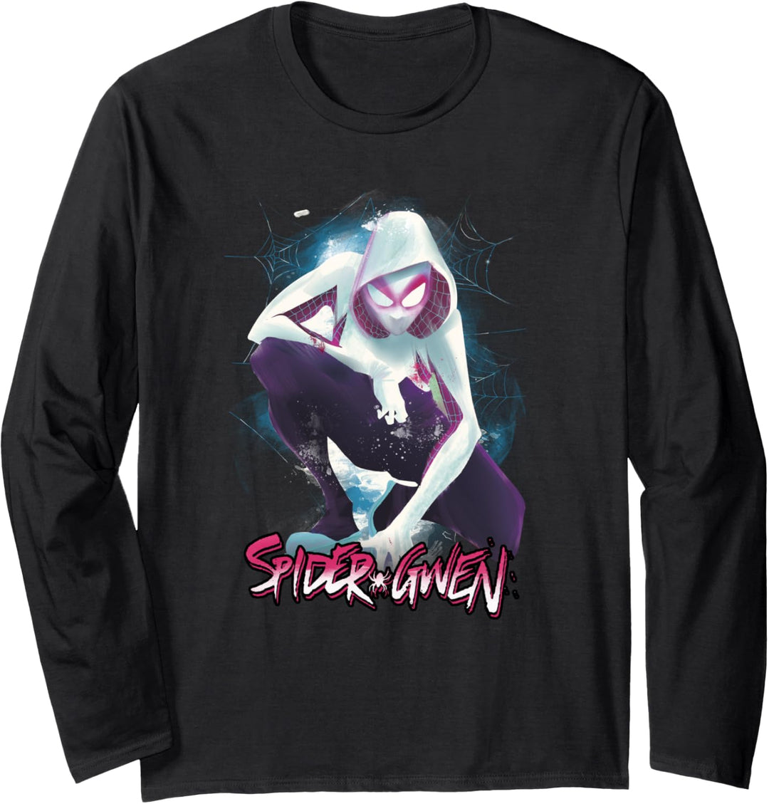 Marvel Spider-Gwen Web Langarmshirt