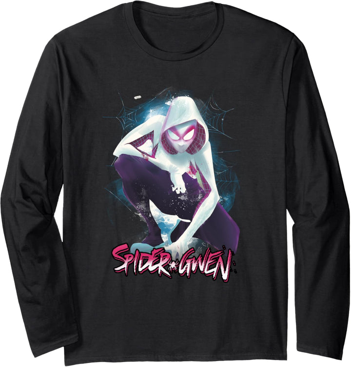 Marvel Spider-Gwen Web Langarmshirt