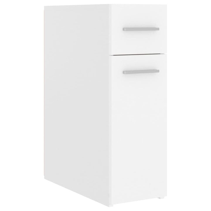 vidaXL Apothekerschrank Weiss 20x45,5x60 cm Holzwerkstoff