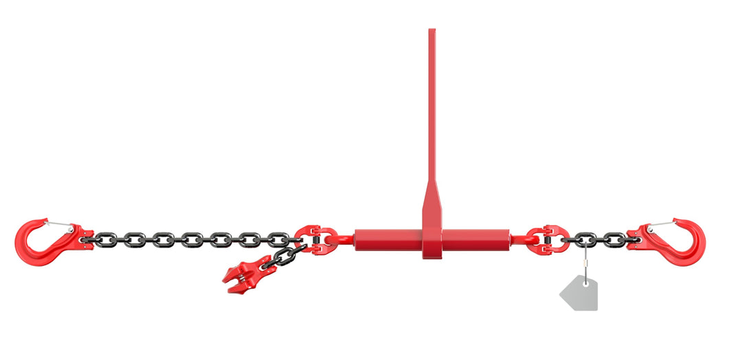 Dolezych Spannzurrkette PowerLash L-150, 2200 daN, 1-teilig, mit Gabelkopfhaken, 2 m Länge, Kette 6-