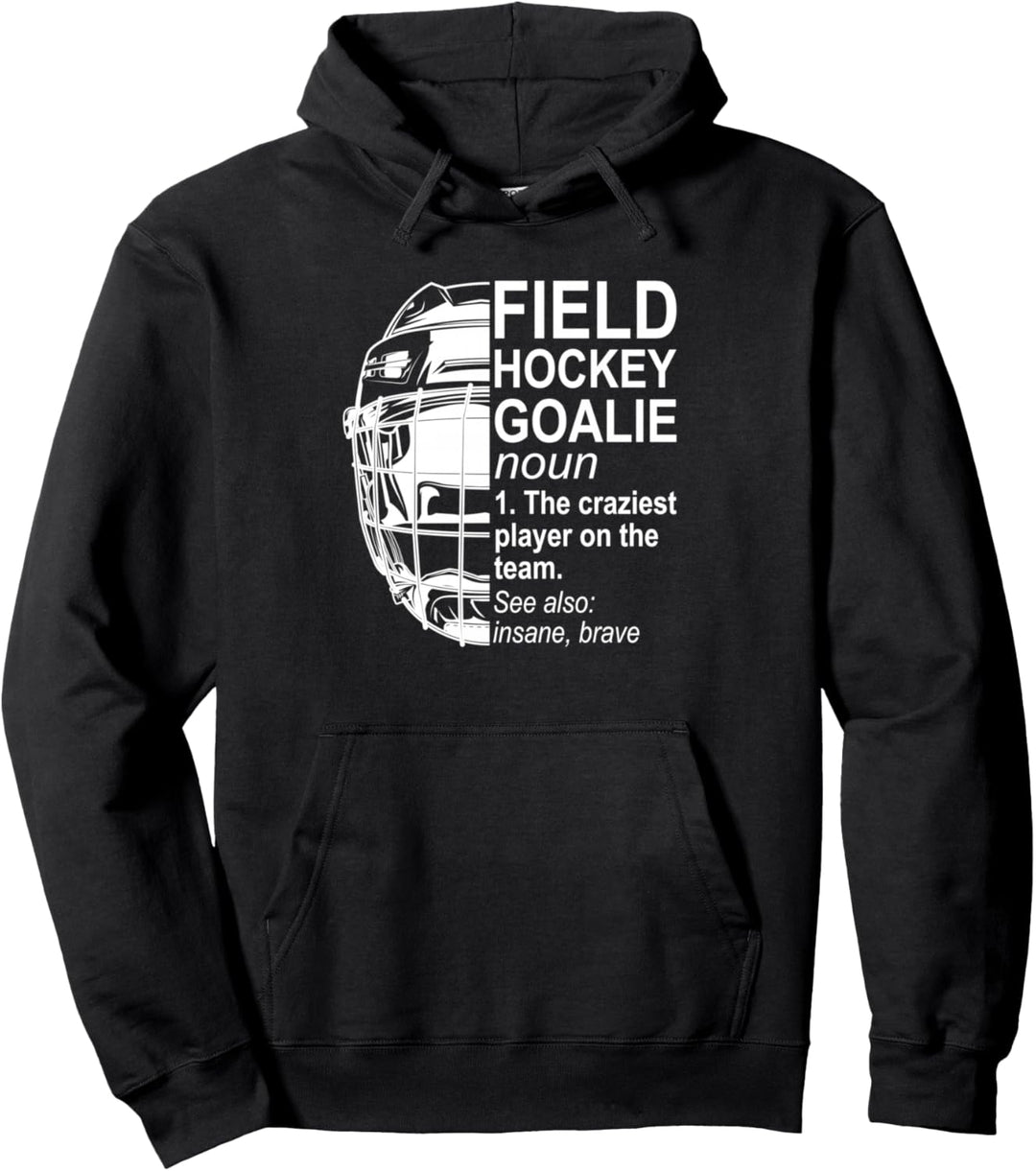 Feldhockey Torwart Definition Pullover Hoodie
