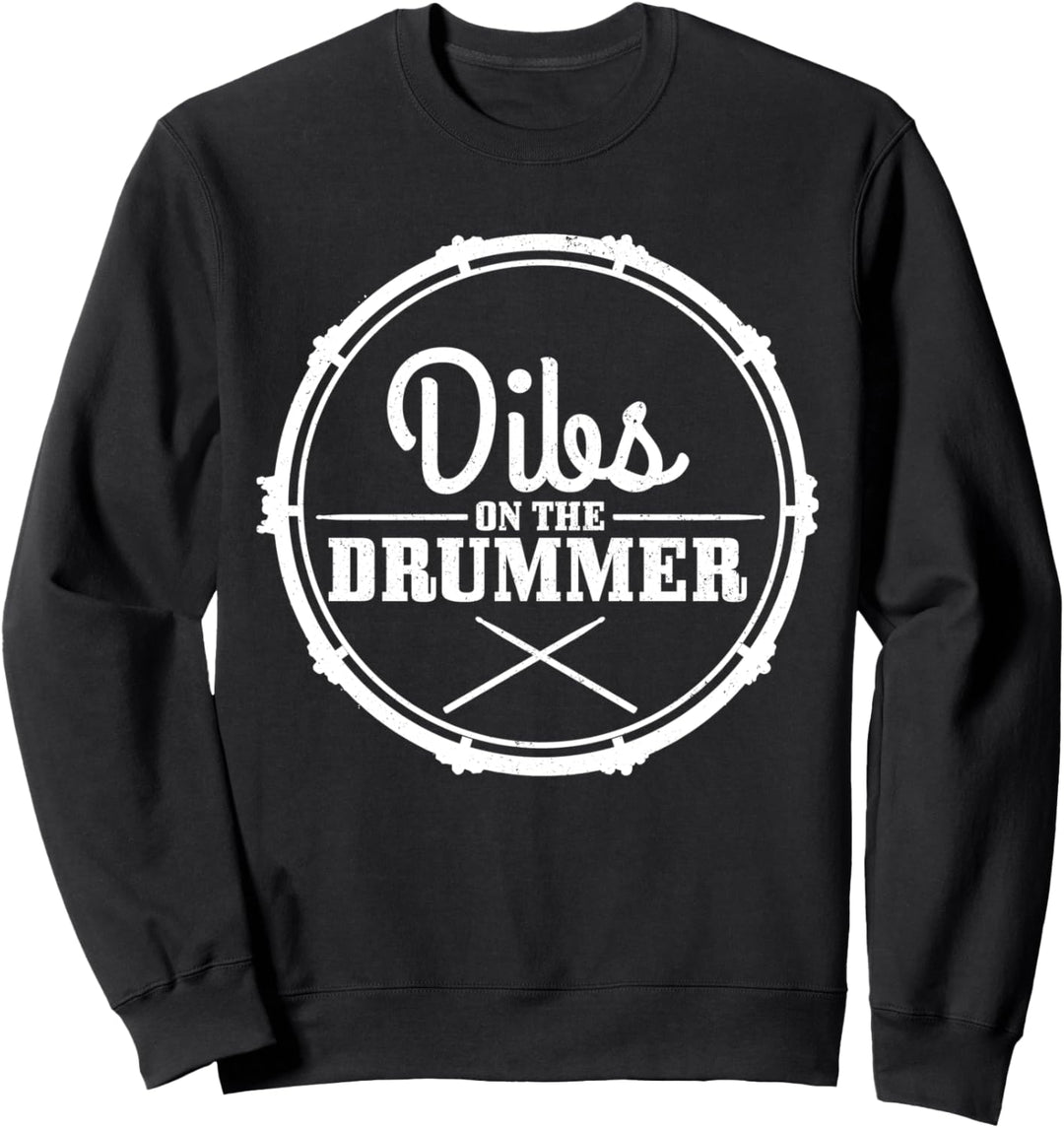 Drummer Schlagzeug Vintage Retro Schlagzeuger Geschenk Sweatshirt
