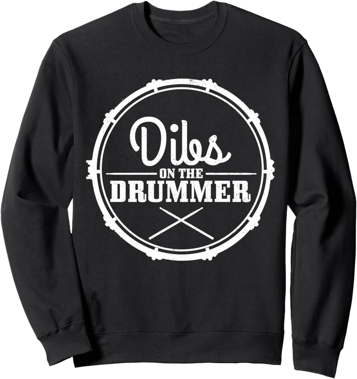Drummer Schlagzeug Vintage Retro Schlagzeuger Geschenk Sweatshirt