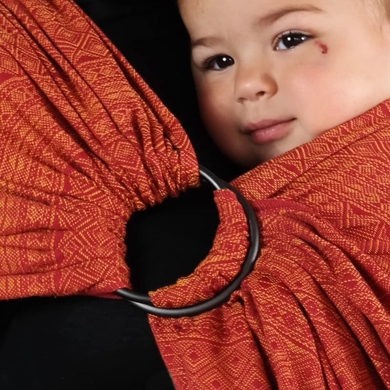 Didymos 20095 Babytrage DidySling, Modell Indio rubin-mandarine Indio, Rubin-Mandarine, Indio, Rubin