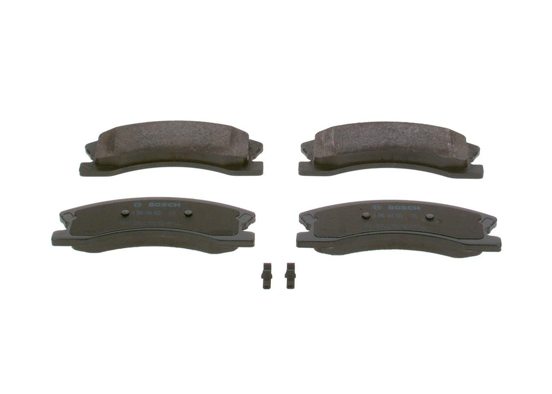 Bosch BP961 Bremsbeläge - Vorderachse - ECE-R90 Zertifizierung - vier Bremsbeläge pro Set