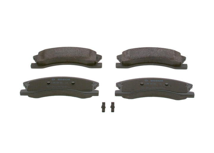 Bosch BP961 Bremsbeläge - Vorderachse - ECE-R90 Zertifizierung - vier Bremsbeläge pro Set