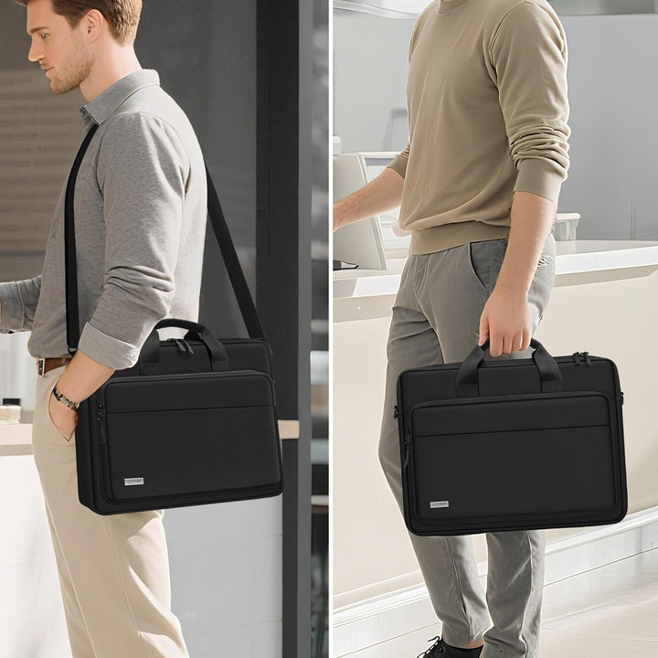 TECOOL 17 Zoll Laptoptasche Schultertasche für 17-17,3" Lenovo Acer ASUS Dell HP Samsung Notebook,17