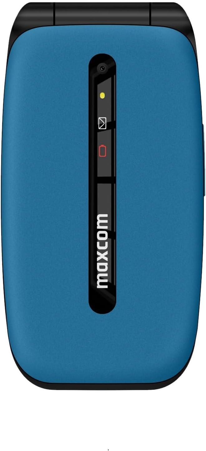MAXCOM MM828 4G-Handy für ältere Menschen mit Flip-Deckel, grosse Tasten und Symbole, SOS-Taste, 8 S