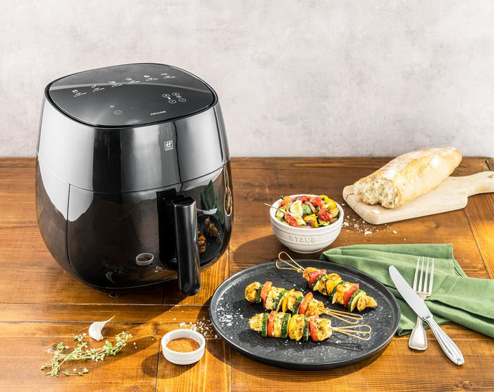 ZWILLING Air Fryer / Heissluftfritteuse, 4 L, 6 Programme, 1.400 Watt, Frittieren, Garen und Backen