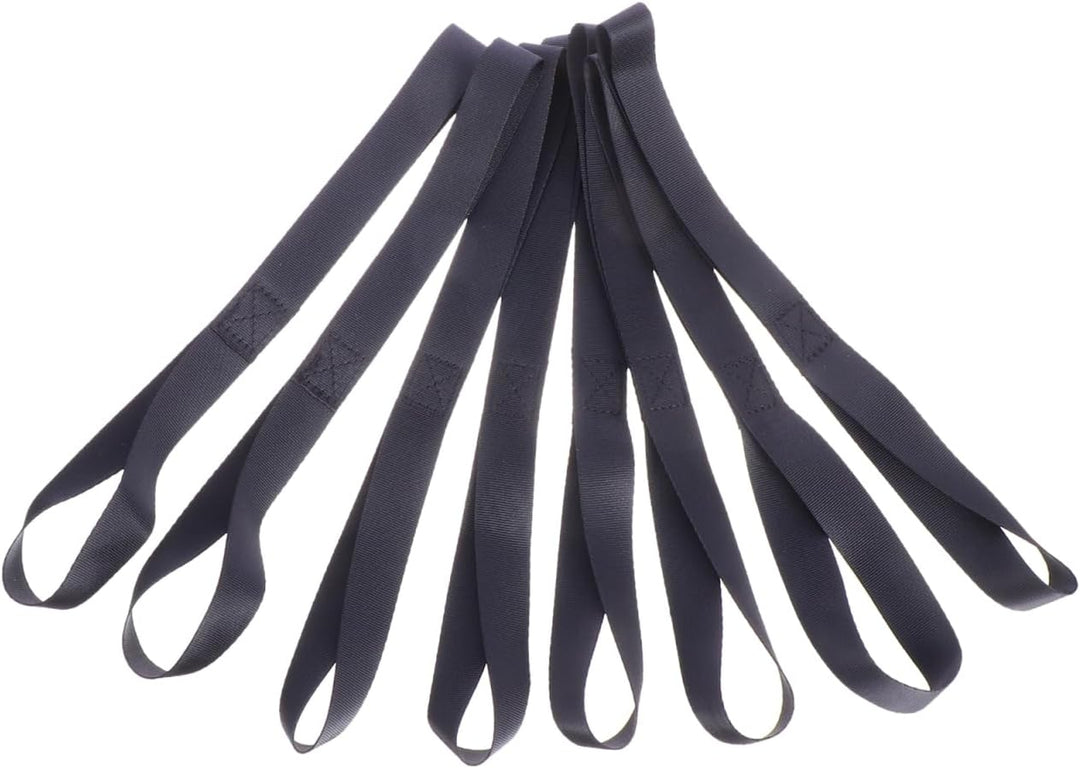 8 Stück Schlaufen Spanngurte aus Nylon 46cm Sicherheits Zurrgurte mit Hoher Bruchfestigkeit Kratzsch