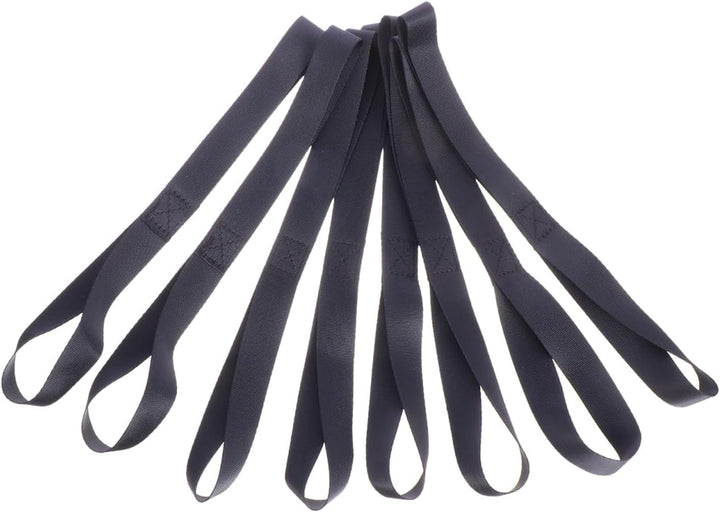 8 Stück Schlaufen Spanngurte aus Nylon 46cm Sicherheits Zurrgurte mit Hoher Bruchfestigkeit Kratzsch