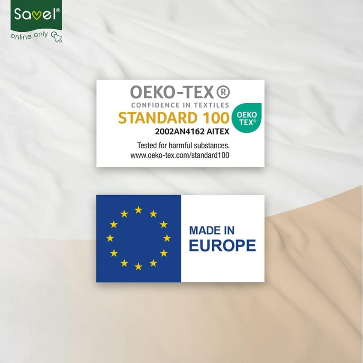 Savel - Matratzenbezug aus 100% Baumwollfrottee, elastisch, anpassungsfähig, hochabsorbierend (Stück