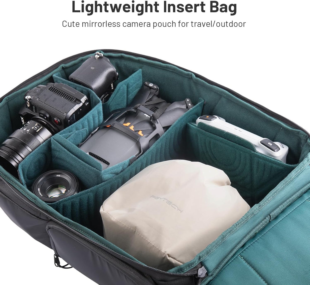 PGYTECH OneGo Kameratasche Beutel mit Kordelzug, Strassenfotografie Stylische Weiche Handetasche Sch